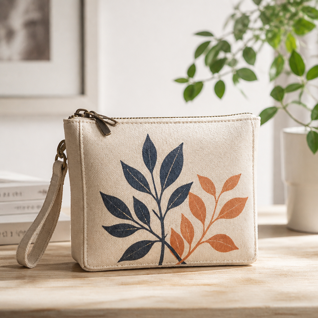Pouch canvas custom