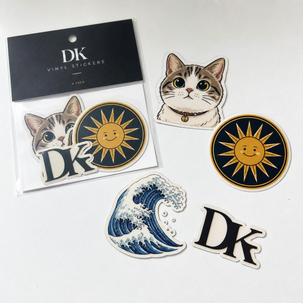 Stiker die-cut custom